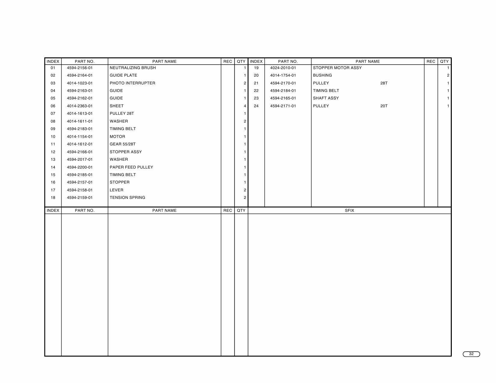 Konica-Minolta Options FN-6 Parts Manual-2